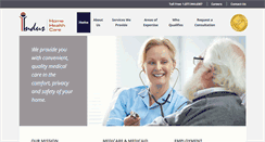 Desktop Screenshot of indushomehealthcare.com